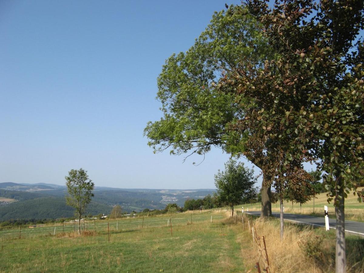 Am Balkon Des Erzgebirges Lägenhet Bernsbach Exteriör bild